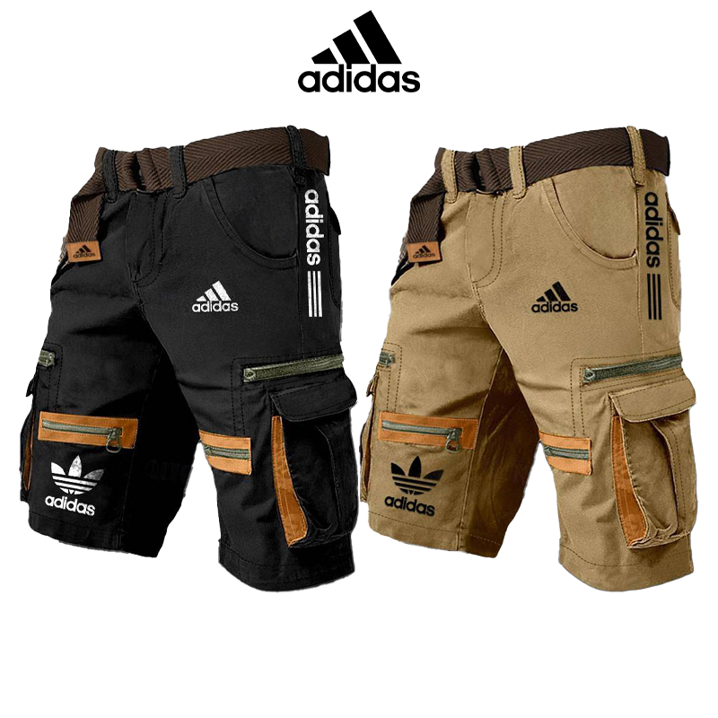 Men's breathable waterproof multi-purpose outdoor shorts adidas® (2 pcs)