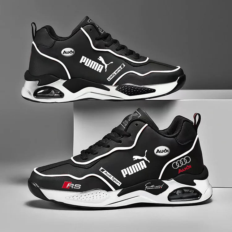 PUMA&AUDI 2025 new men's orthopedic, comfortable leather sneakers