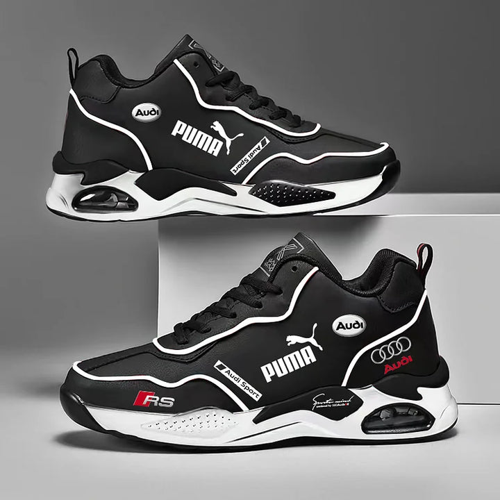 PUMA&AUDI 2025 new men's orthopedic, comfortable leather sneakers