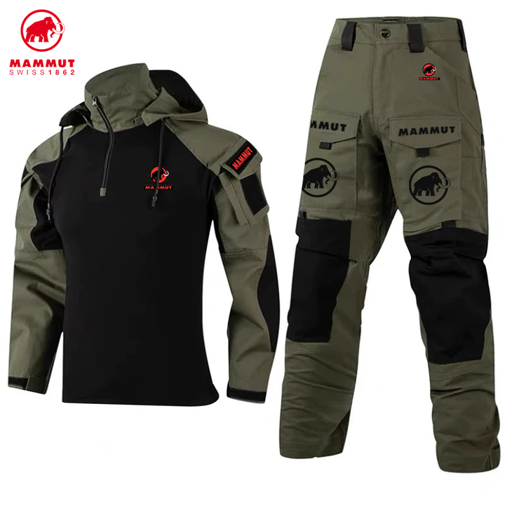 Men's outdoor suit MAMMUT®, lightweight, comfortable, and breathable (2 pieces)