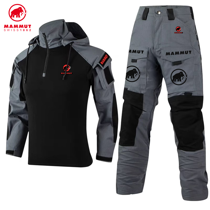 Men's outdoor suit MAMMUT®, lightweight, comfortable, and breathable (2 pieces)