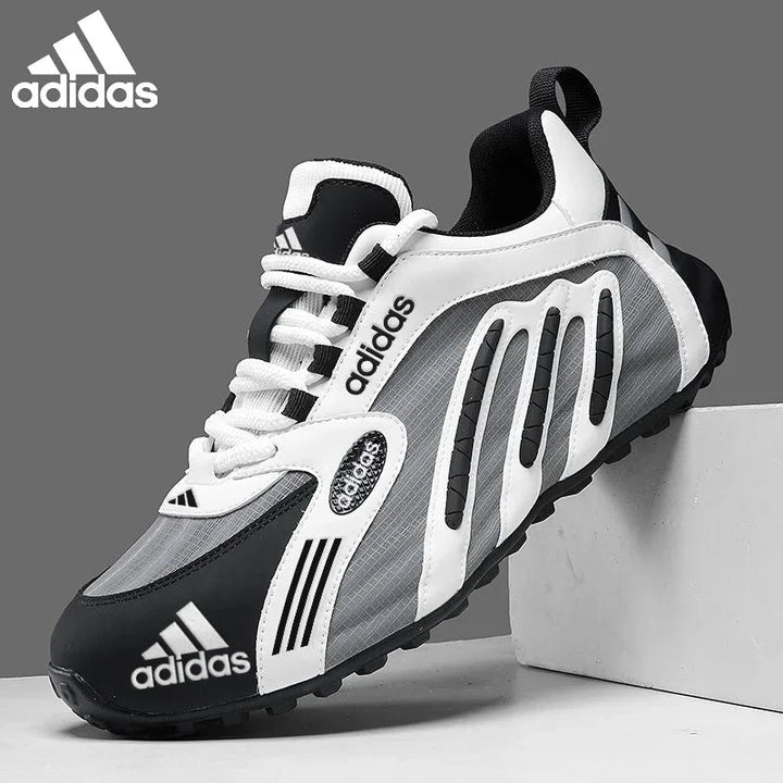 Ad - leather sneakers at the Air Hawks start