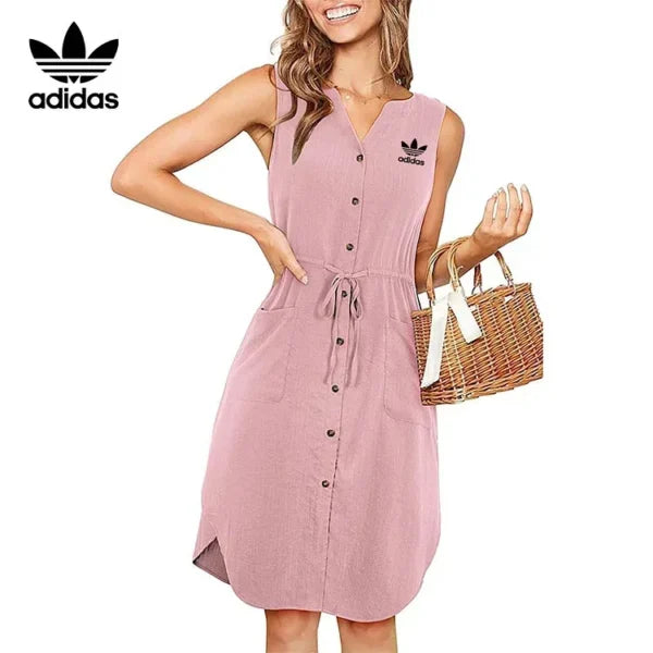 AD – Button Down Summer Dress