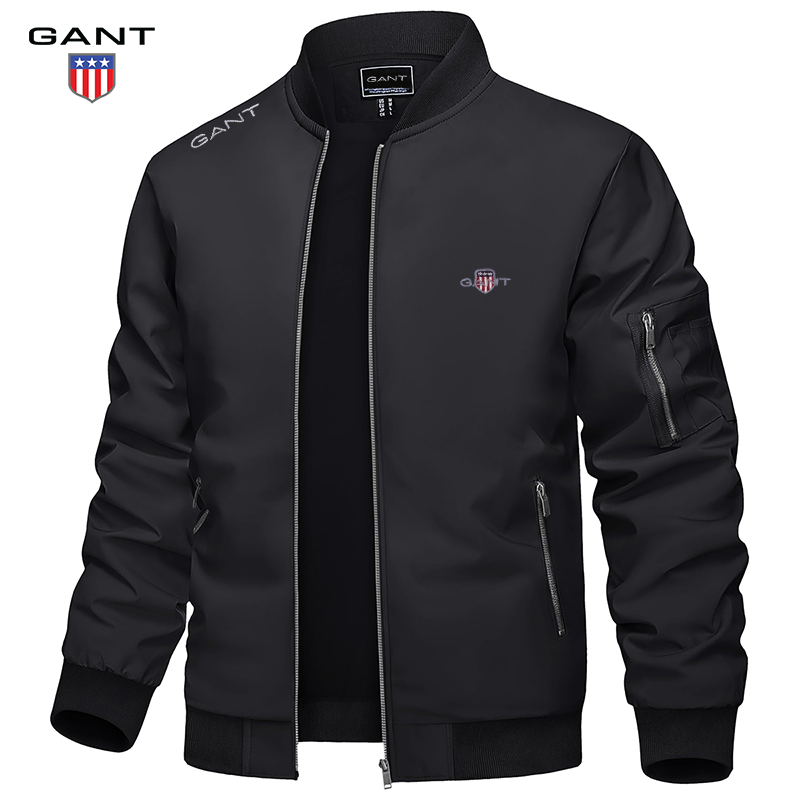 GANT® men's bomber jacket with multiple pockets
