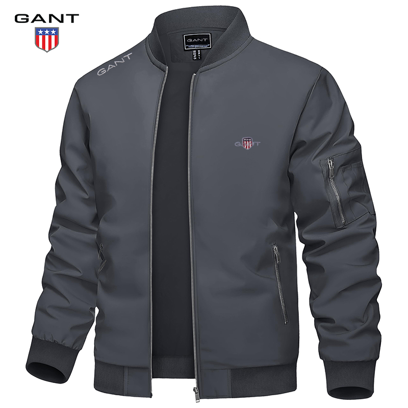 GANT® men's bomber jacket with multiple pockets