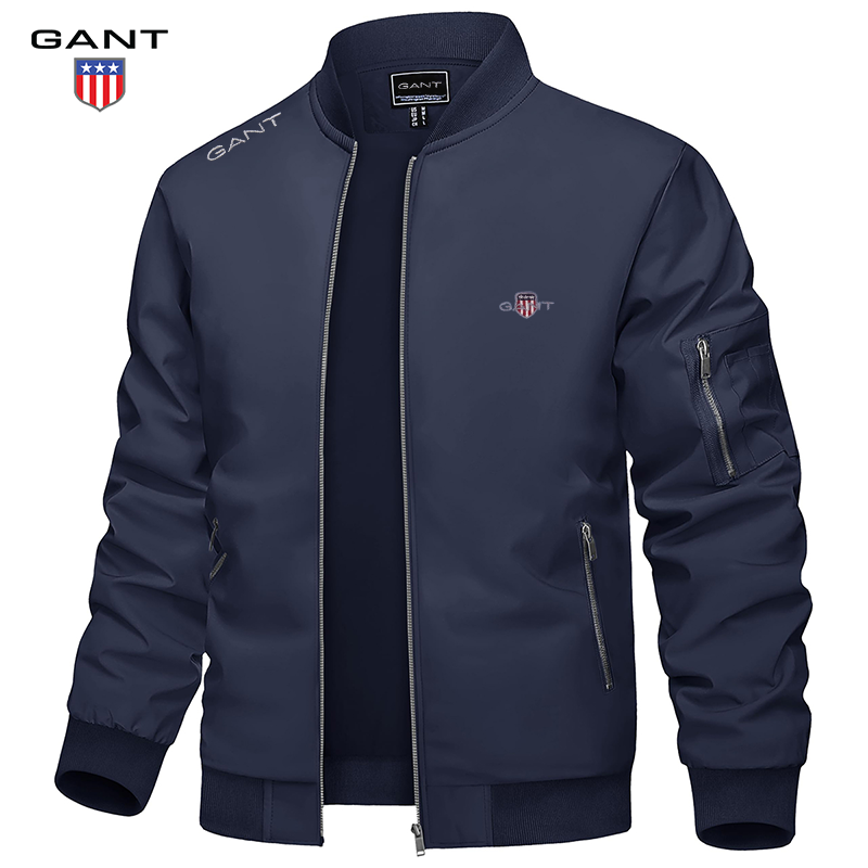 GANT® men's bomber jacket with multiple pockets