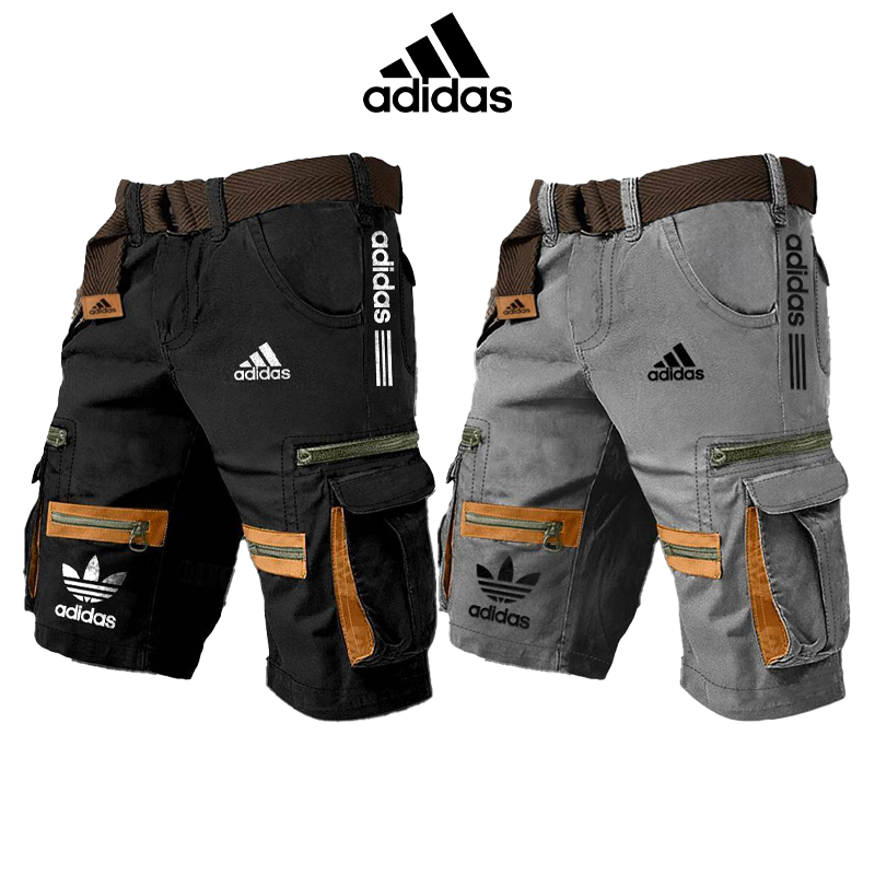 Men's breathable waterproof multi-purpose outdoor shorts adidas® (2 pcs)