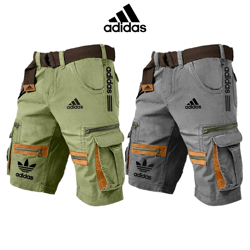 Men's breathable waterproof multi-purpose outdoor shorts adidas® (2 pcs)