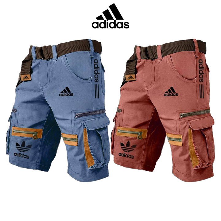 Men's breathable waterproof multi-purpose outdoor shorts adidas® (2 pcs)