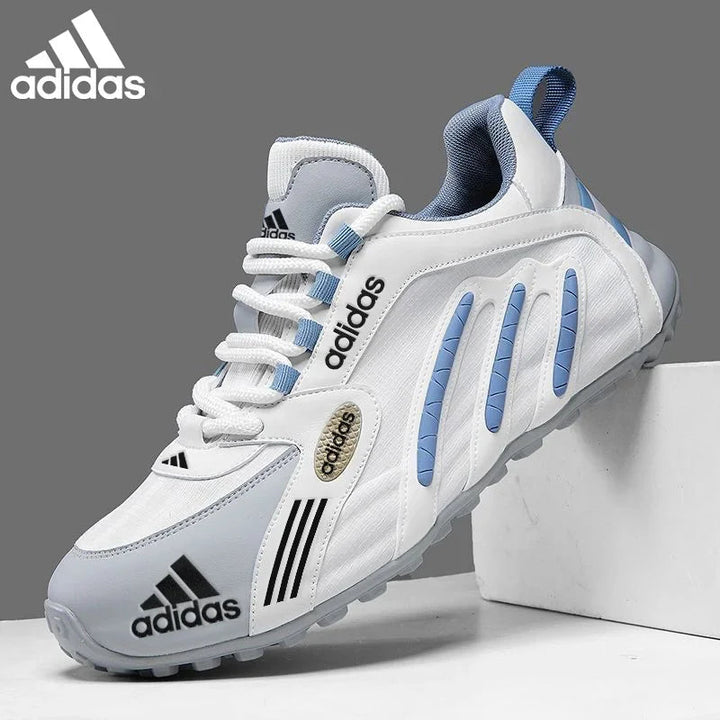 Ad - leather sneakers at the Air Hawks start