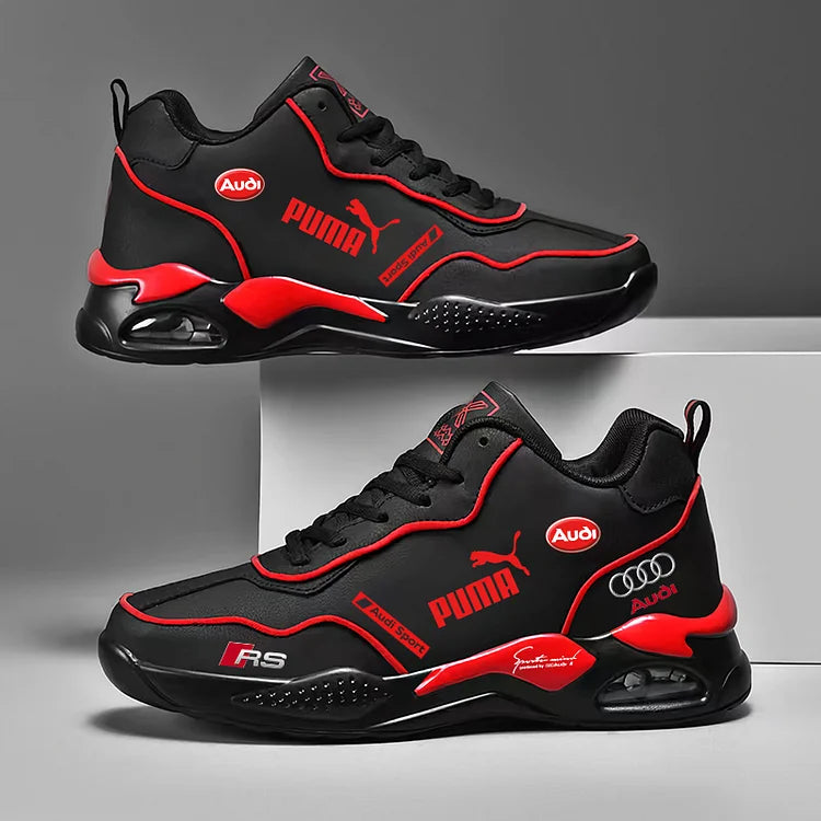 PUMA&AUDI 2025 new men's orthopedic, comfortable leather sneakers