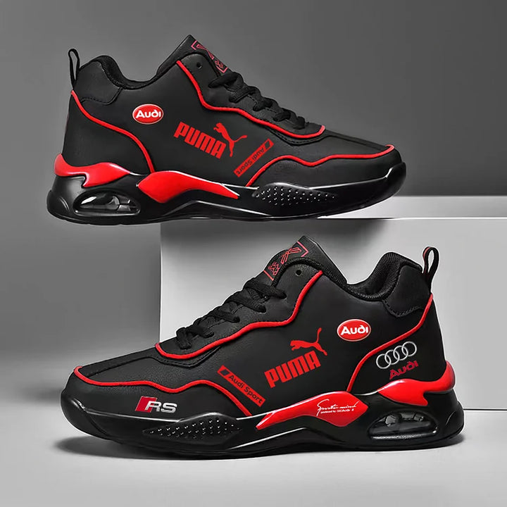 PUMA&AUDI 2025 new men's orthopedic, comfortable leather sneakers