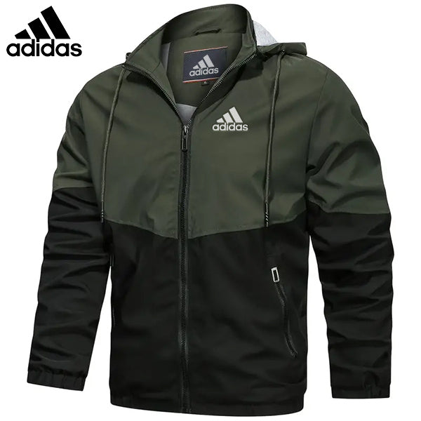 New men's sports jacket with hood