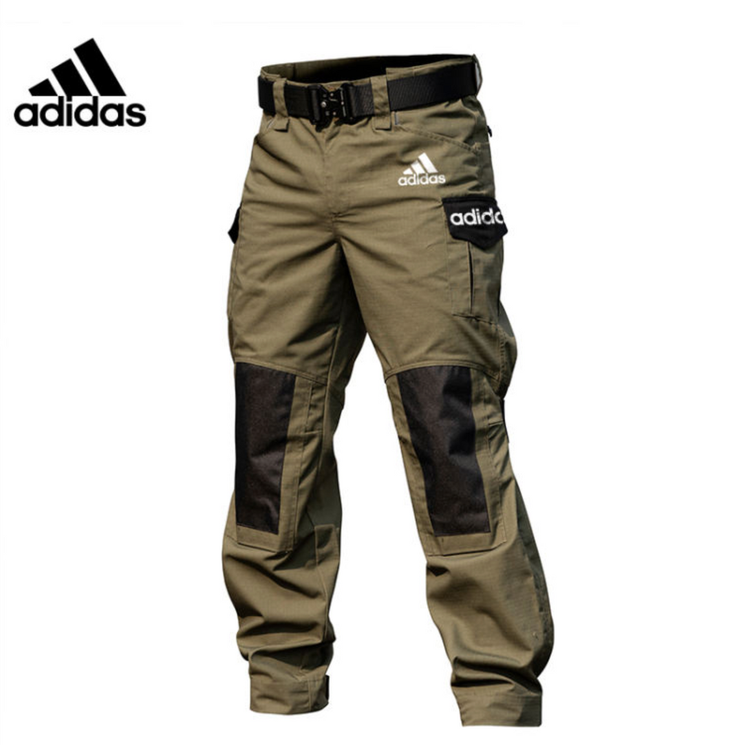 Men's Adidas gardening with many pockets on the outside