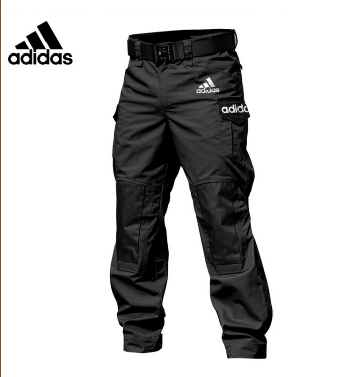 Men's Adidas gardening with many pockets on the outside