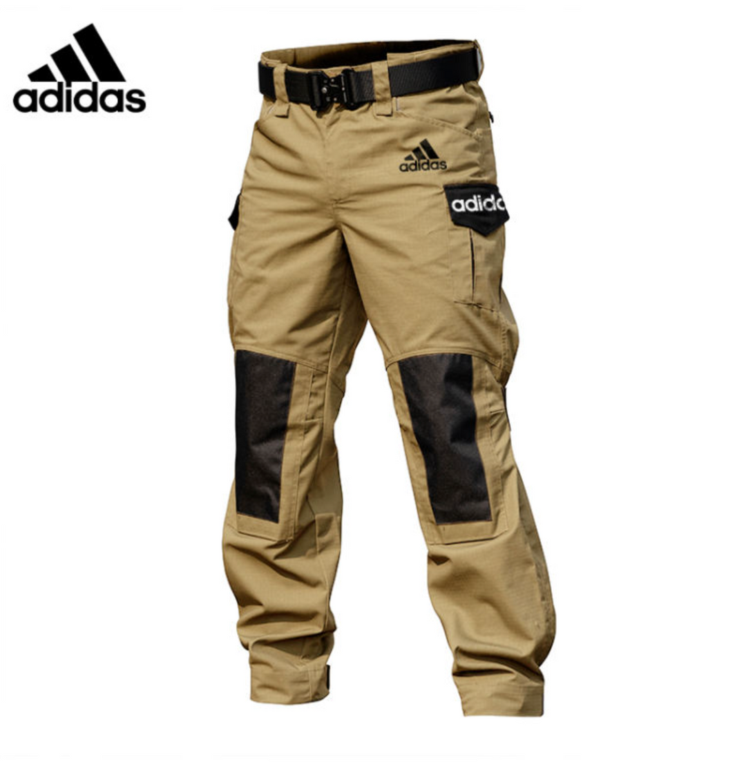 Men's Adidas gardening with many pockets on the outside