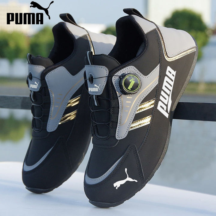 Men's leather casual shoes
