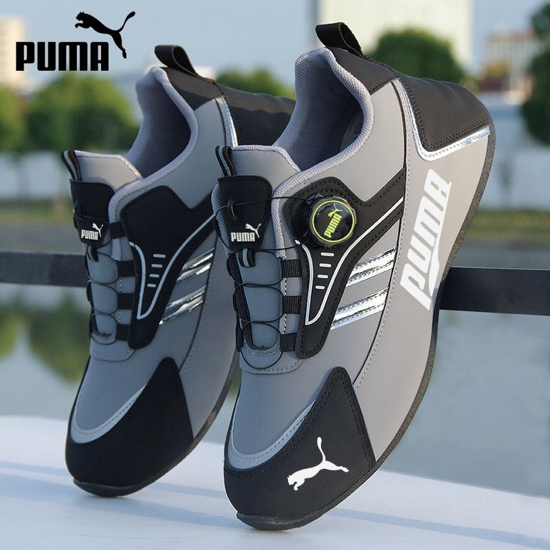 Men's leather casual shoes
