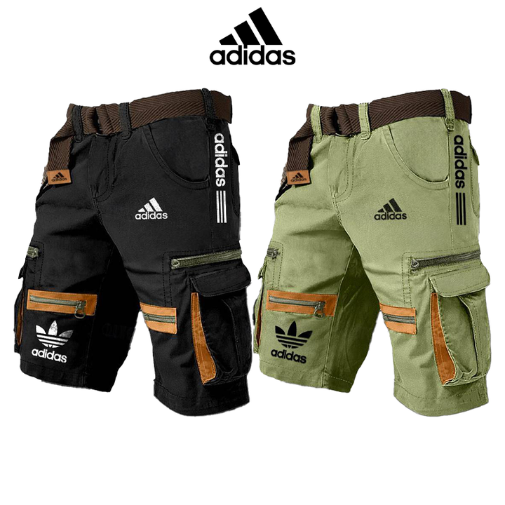 Men's breathable waterproof multi-purpose outdoor shorts adidas® (2 pcs)