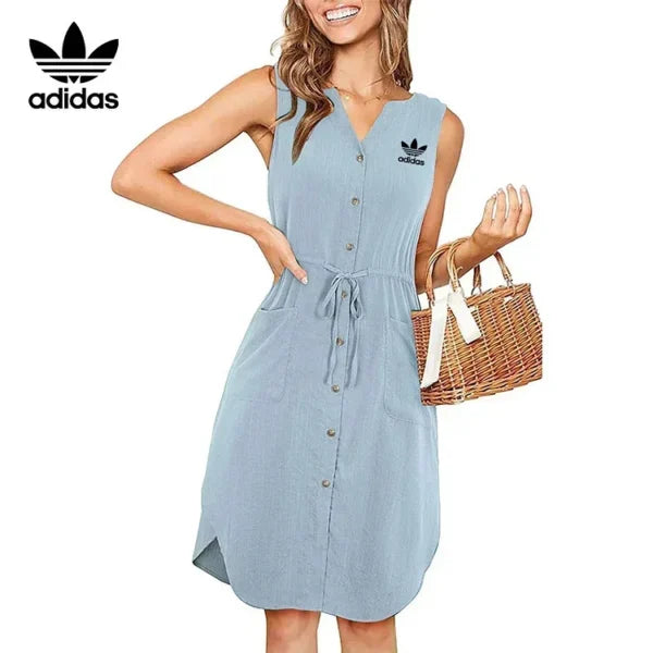AD – Button Down Summer Dress