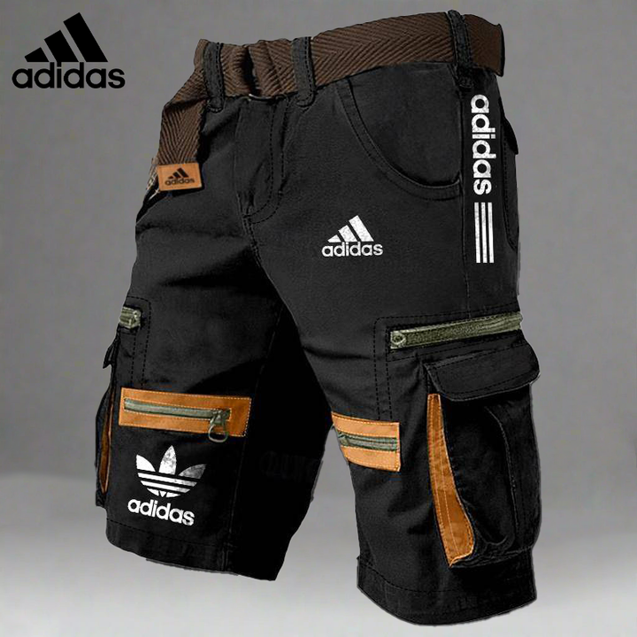 Men's breathable waterproof multi-purpose outdoor shorts adidas® (2 pcs)