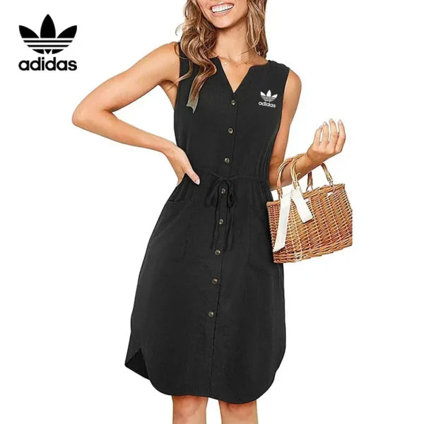AD – Button Down Summer Dress
