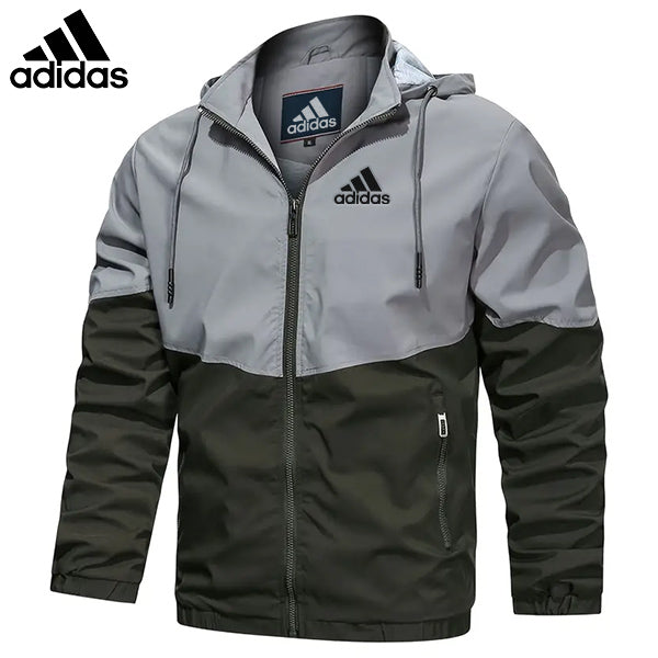 New men's sports jacket with hood