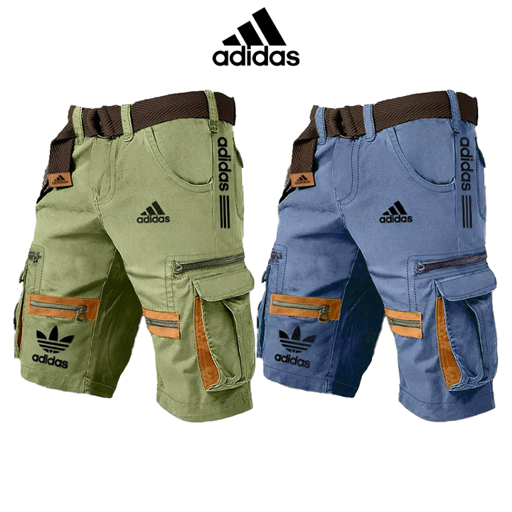 Men's breathable waterproof multi-purpose outdoor shorts adidas® (2 pcs)