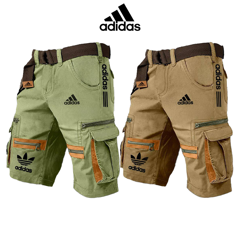 Men's breathable waterproof multi-purpose outdoor shorts adidas® (2 pcs)