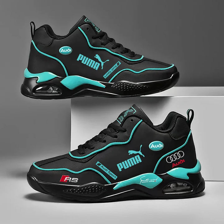 PUMA&AUDI 2025 new men's orthopedic, comfortable leather sneakers