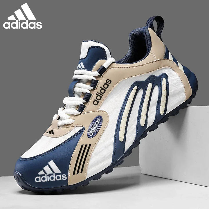 Ad - leather sneakers at the Air Hawks start