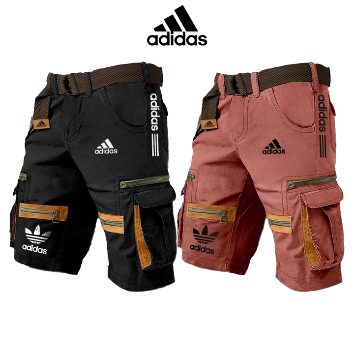 Men's breathable waterproof multi-purpose outdoor shorts adidas® (2 pcs)