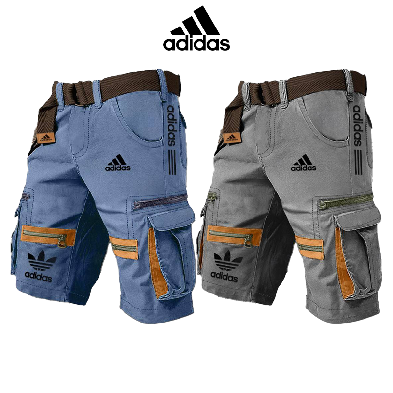 Men's breathable waterproof multi-purpose outdoor shorts adidas® (2 pcs)