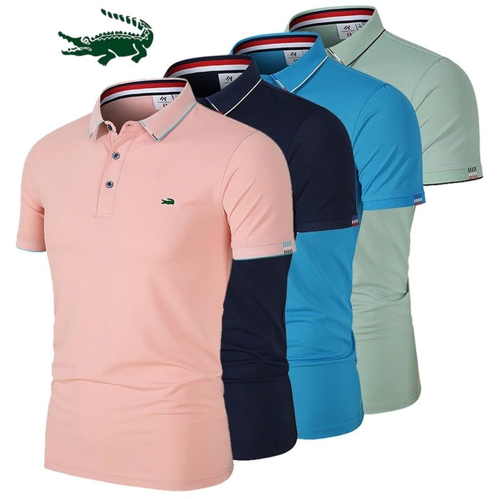 Classic Slim-Fit Polo Shirt –