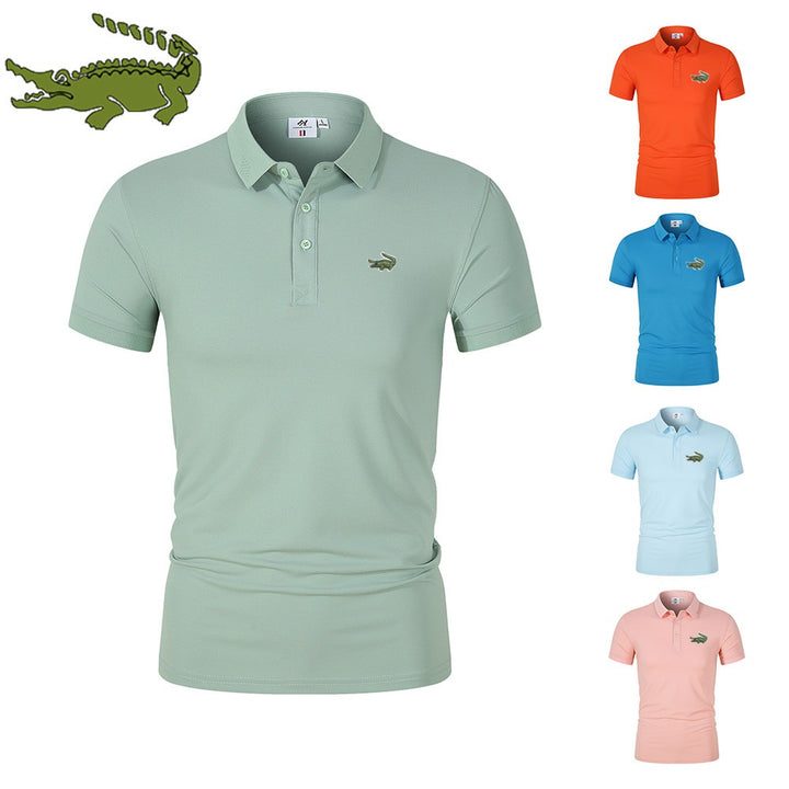 Classic Slim-Fit Polo Shirt –